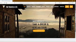 Tour amp Travel Management System  Web Application Project  100 Raw HTML CSS amp PHP  No frameworks [upl. by Bayard]