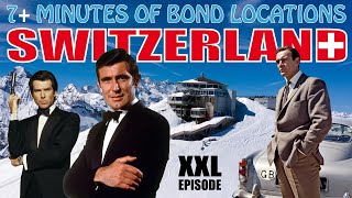 JAMES BOND IN SWITZERLAND  film locations then amp now  documentary [upl. by Ecinahc]