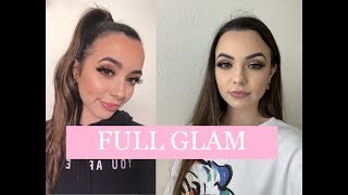 Full Glam Routine Boujee Week  Merrell Twins [upl. by Hairim]