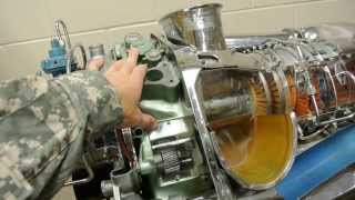 How A Gas Turbine Eninge Works Bell 206 Helicopter [upl. by Camp]