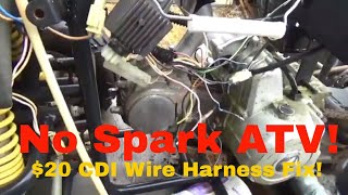 No Spark ATC ATV UTV or Pit Bike 20 diy CDI fix Step by Step Build [upl. by Armitage]