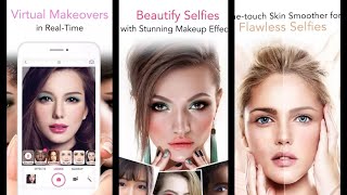 YouCam Makeup BEST APP [upl. by Ecnadnac196]