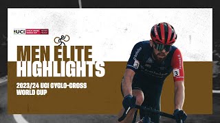 Troyes  Men Elite Highlights  202324 UCI Cyclocross World Cup [upl. by Doyle]