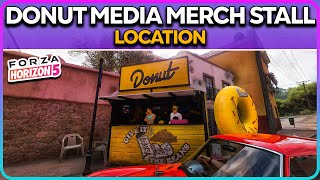 Donut Media Merch Stall in Guanajuato Forza Horizon 5 [upl. by Iorio856]