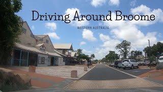 Driving Around Broome Western Australia [upl. by Onifur76]