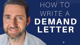 How to Write a Demand Letter [upl. by Hesketh442]