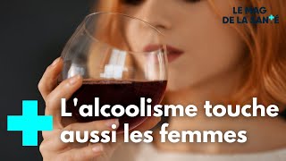 Addiction à lalcool  les femmes aussi  Le Magazine de la Santé [upl. by Eralc]