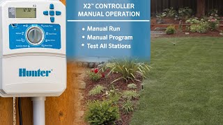 X2 Irrigation Controller Manual Operation [upl. by Notsecnirp]