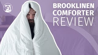 Brooklinen Down Comforter Review  True Luxury [upl. by Elery]