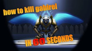 how to kill Gabriel judge of hell in 60 seconds Ultrakill boss guide [upl. by Lleval]