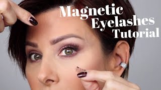 My BEST Tips to Apply MAGNETIC LASHES  The Easiest Tutorial  Dominique Sachse [upl. by Wrightson]