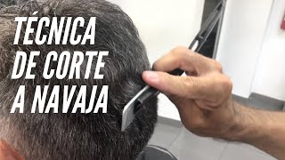 Técnica de corte a navaja  Antonio Vargas [upl. by Adnof]