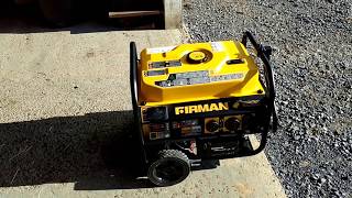 Firman Generator Unboxing and Review [upl. by Macegan]