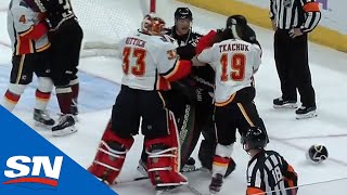 NHL Fights Of The Week Goalie Fights [upl. by Notsur76]