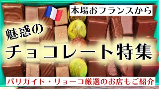 【パリVLOG／魅惑のチョコレート特集】～在パリ２０年フランス政府公認ガイド・リョーコがお勧めショコラティエをご紹介♪～ [upl. by Annaear133]