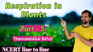 Respiration in plants class 11  Part 3  NCERT line by line explained [upl. by Nido]