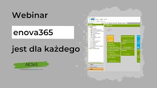 WEBINAR enova365 jest dla każdego [upl. by Setsero]