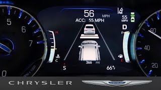 2022 Chrysler Pacifica  Safety Features  Adaptive Cruise Control [upl. by Akinoj445]