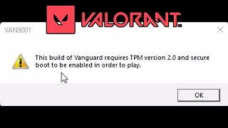 Valorant แก้ TPM 20 และ Secure Boot [upl. by Kotta]