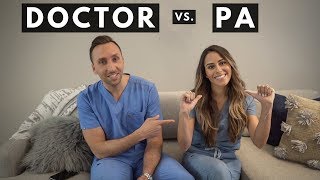 DOCTOR vs PA Physician Assistant  Q amp A [upl. by Leggat]