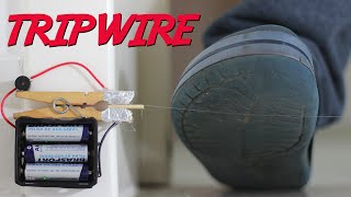 How to Make a TripWire Alarm [upl. by Loftis]