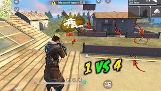 Unbeatable AWM Solo vs Squad OverPower Gameplay  Garena Free Fire [upl. by Oremodlab846]