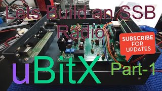 How to assemble the uBitX MBitX SSB Radio with Raduino VFO Si5153 using a amateurradiokits case [upl. by Segroeg590]