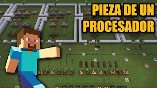 Construyo pieza de PROCESADOR en MINECRAFT FUNCIONA [upl. by Euqinahc]