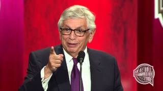 David Sterns Basketball Hall of Fame Enshrinement Speech [upl. by Adelbert555]