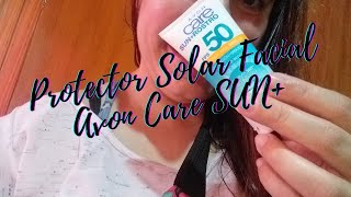 RESEÑA PROTECTOR SOLAR FACIAL AVON CARE SUN [upl. by Hadwyn]