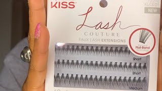 How To Do Your Own Individual Lashes DIY Kiss Lash Couture Faux Extension Tutorial [upl. by Kristien966]