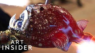 How This Artist Makes Realistic Glass Animal Sculptures [upl. by Llerrehs175]