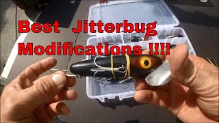 Best Jitterbug Lure Modifications [upl. by Kaine]