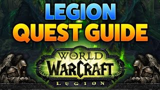 Uniting the Isles  Legion Quest Guide Warcraft Gaming MMO 魔兽 [upl. by Karp98]