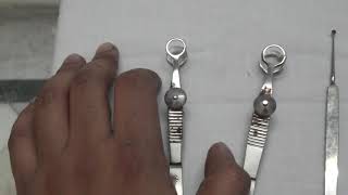 for practical exameye surgery instruments demonstration [upl. by Darcey]