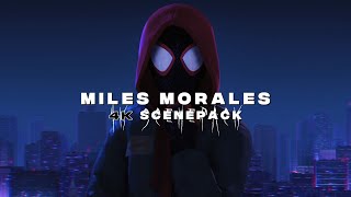 4K 60fps Miles Morales ITSV Scenepack [upl. by Schnorr]