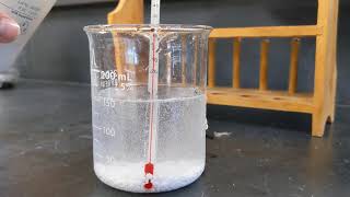 Calcium chloride in water [upl. by Ahsinnor]