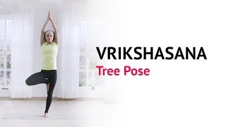 Vrikshasana  Tree Pose  Benefits  Steps  Yogic Fitness  Art Of Living Yoga [upl. by Amin83]