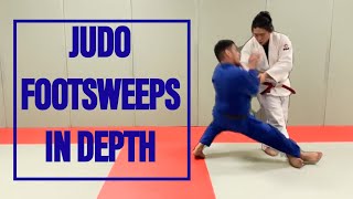 Judo footsweeps in depth [upl. by Reivaj]