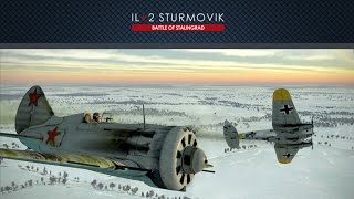 IL2 Battle of Moscow I16 Type 24 v1107c [upl. by Auerbach]