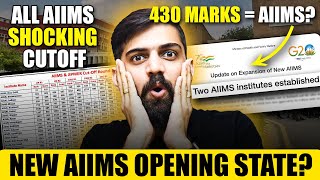 NEET 2024 Latest News  AIIMS cutoff NEET 2023  AIIMS Cutoff NEET 2024  New AIIMS Opening State [upl. by Redan83]