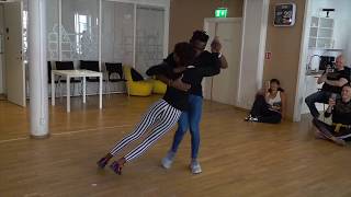 ANGOLAN KIZOMBA CHAMPIONS AT DANCECITY [upl. by Ellerad36]