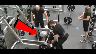 RUSSIAN GRANDMA LIFTS MORE THAN BODYBUILDERS AT THE GYM PRANK [upl. by Ameen666]