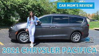 The 2021 Chrysler Pacifica we LOVE to see it  CAR MOM TOUR [upl. by Einnus925]