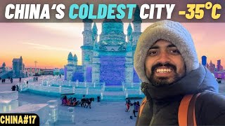 Going to COLDEST City in China 35°C  HARBIN 🇨🇳 [upl. by Tana544]