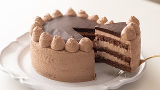 チョコレートケーキの作り方 Chocolate Cake｜HidaMari Cooking [upl. by Fosdick10]