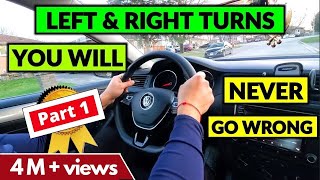 HOW TO TURN LEFT  ❤️ 90k LIKES ❤️  PART 1  drivingtips [upl. by Revlys]