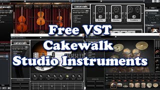 Free VST  Cakewalk Studio Instruments 2019 [upl. by Riva530]