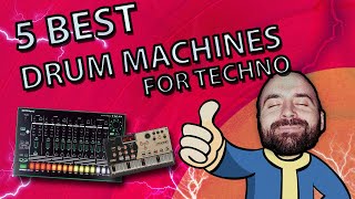 5 Best Drum Machines For Techno amp Underground House [upl. by Aiksas]