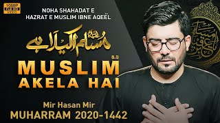 MUSLIM AKELA HAI  Mir Hasan Mir Nohay 2020  9 Zilhaj Noha  Shahadat Muslim bin Aqeel Noha 2020 [upl. by Urial141]